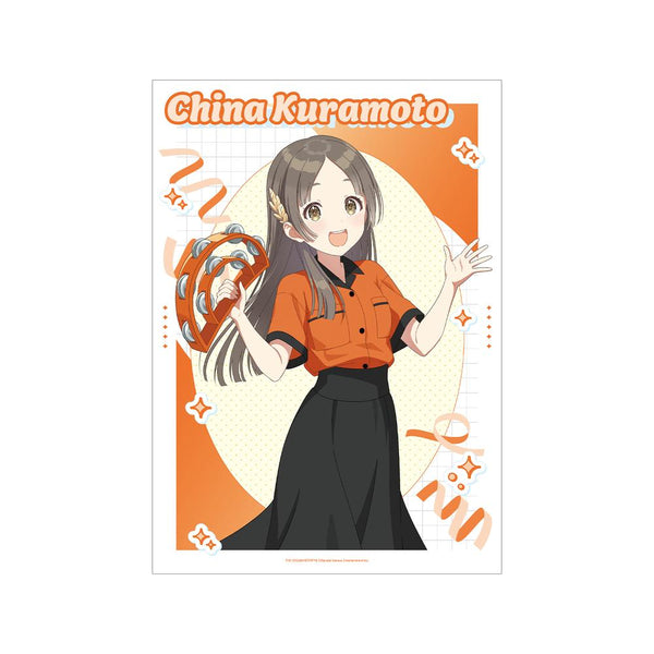 『学園アイドルマスター』描き下ろし 倉本千奈 ボウリングシャツver. A3マット加工ポスター